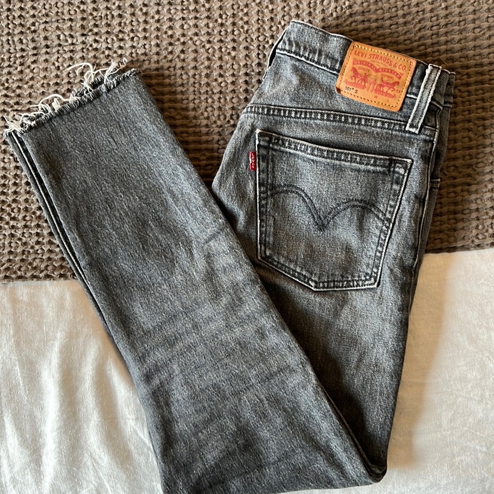 Black Levi Strauss “501-S” Red Tag Womens Jeans